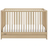 Graco Teddi 5-in-1 Convertible Crib with Drawer - Driftwood