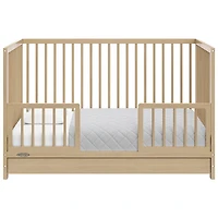 Graco Teddi 5-in-1 Convertible Crib with Drawer - Driftwood