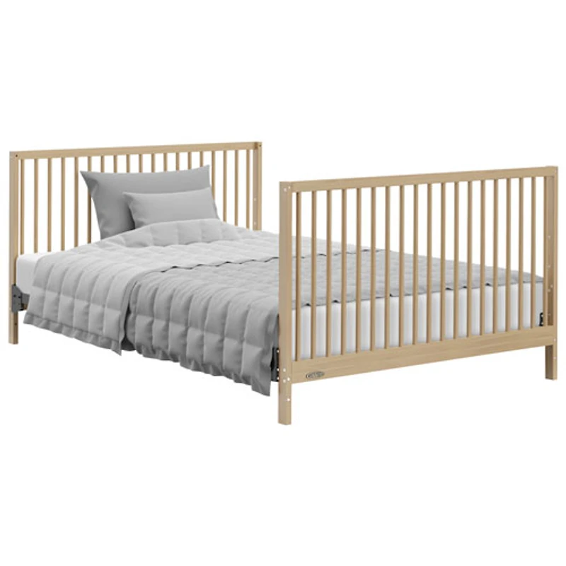Graco Teddi 5-in-1 Convertible Crib with Drawer - Driftwood