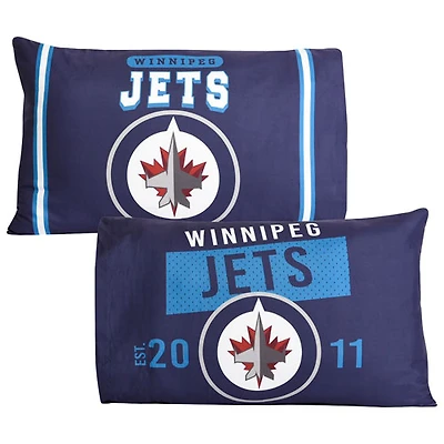 Taie d'oreiller 2 pièces de la LNH - Jets de Winnipeg