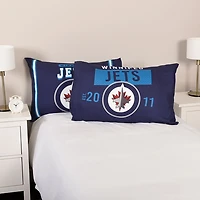 Taie d'oreiller 2 pièces de la LNH - Jets de Winnipeg