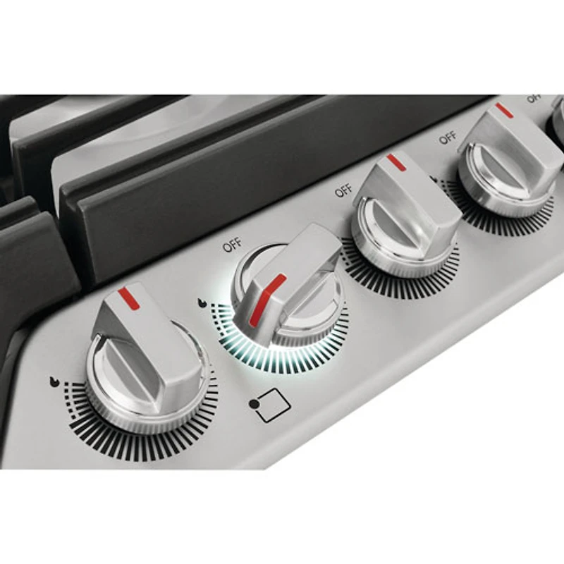 Surface de cuisson au gaz 5 brûleurs 30 po Gallery de Frigidaire (GCCG3048AS) - Acier inoxydable