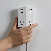 Monster Power Shield 2-Outlet 4-USB Surge Protector