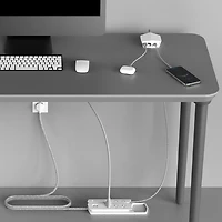 Monster Power Center Vertex 6-Outlet Surge Protector - White