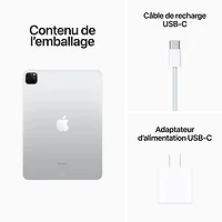 iPad Pro 11 po 256 Go d'Apple avec Wi-Fi (4e génération) - Argenté