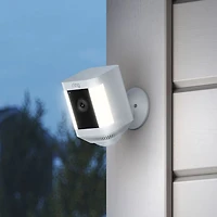 Ring Spotlight Cam Plus Wire-Free 1080p HD IP Camera - White