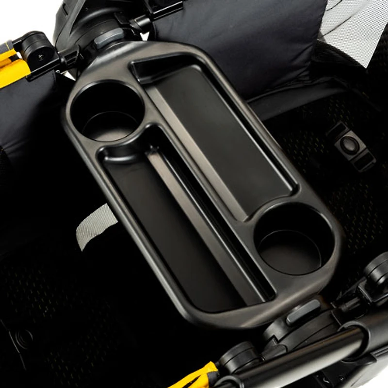 Chariot poussette tout-terrain Pivot Xplore d'Evenflo - Gris