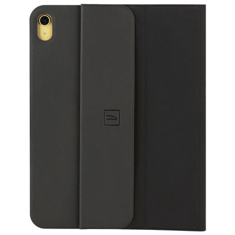 Étui folio Up Plus de Tucano Milano Italy pour iPad 11 po (A16)/iPad 10,9 po (10e génération) - Noir