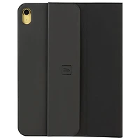 Étui folio Up Plus de Tucano Milano Italy pour iPad 11 po (A16)/iPad 10,9 po (10e génération) - Noir