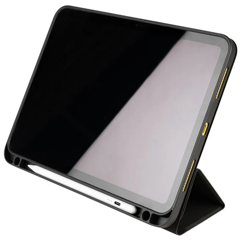 Étui folio Up Plus de Tucano Milano Italy pour iPad 11 po (A16)/iPad 10,9 po (10e génération) - Noir
