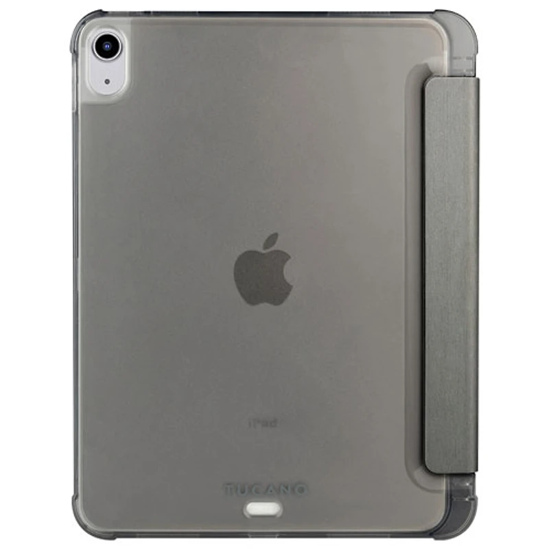 Tucano Milano Italy Satin Folio Case for iPad 11" (A16) / iPad 10.9 (10th Gen) - Grey