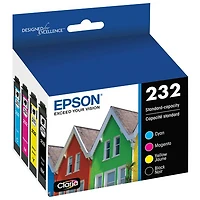 Epson T232 Black and Colour Combo Ink (T232120-BCS) - 4 Pack