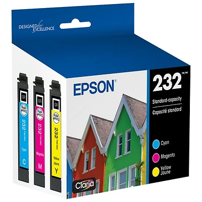 Cartouches d'encre couleur d'Epson (T232520-S) - Paquet de 3