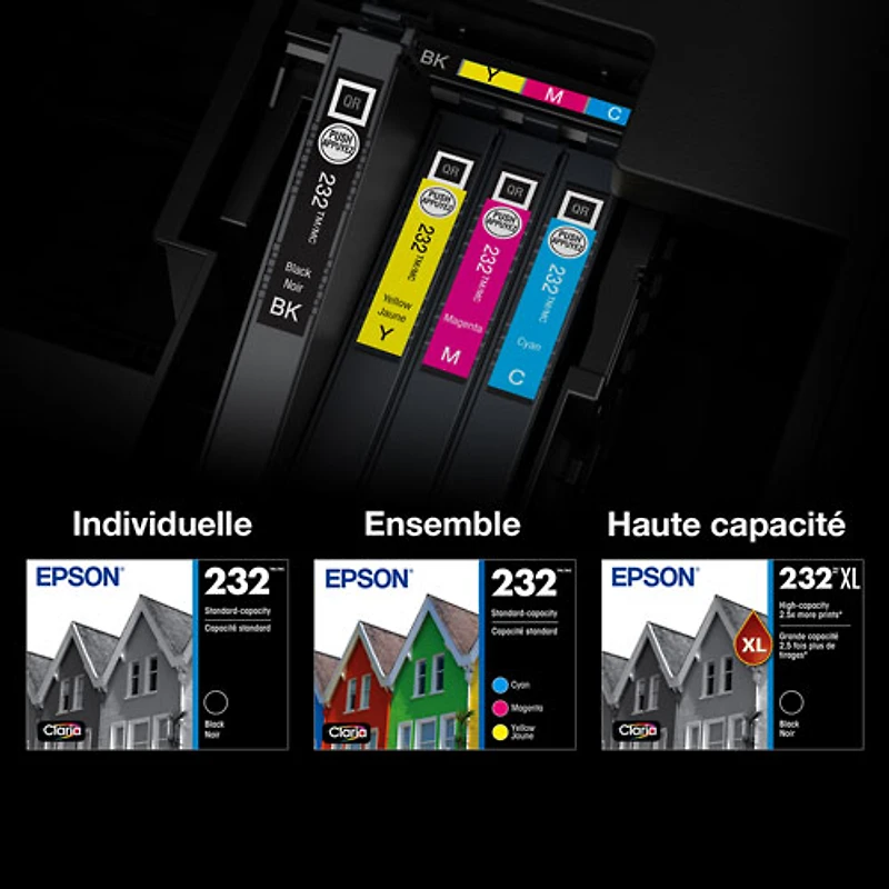 Cartouches d'encre couleur d'Epson (T232520-S) - Paquet de 3