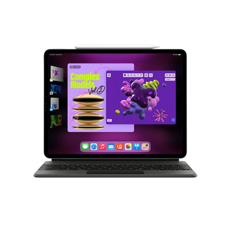 iPad Pro de 12,9 po 2 To Go d'Apple Wi-Fi et 5G avec TELUS (6e génération) - Argenté - Financement mensuel