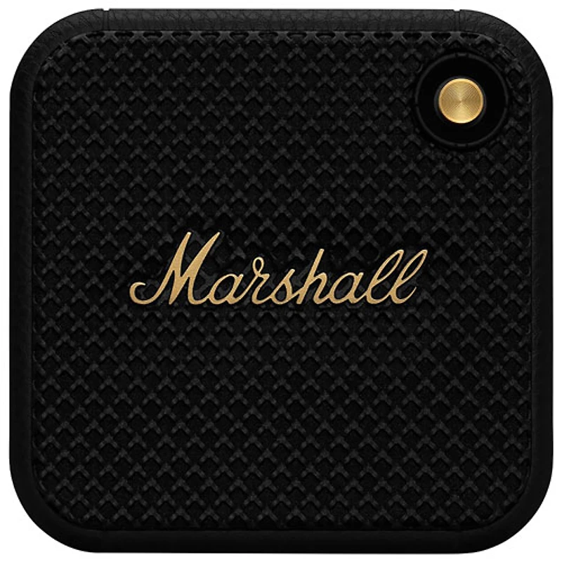 Marshall Willen Waterproof Bluetooth Wireless Speaker - Black/Brass