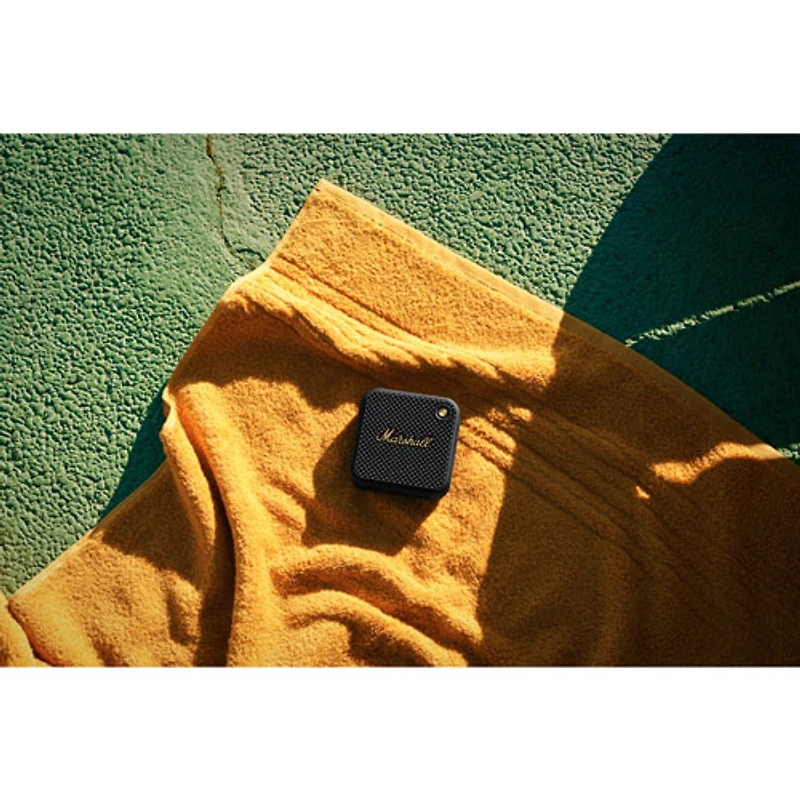 Marshall Willen Waterproof Bluetooth Wireless Speaker - Black/Brass
