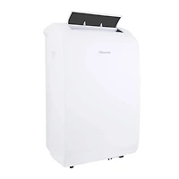 Hisense 3-in-1 Portable Air Conditioner - 10500 BTU (300 sq ft Coverage) - Window Kit, Remote - White