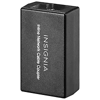 Insignia Cat-6 RJ45 Ethernet Network Cable Coupler Adapter - Black - Only at Best Buy