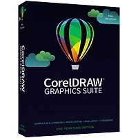 CorelDRAW Graphics Suite (PC/Mac) - 2 appareils - 1 an