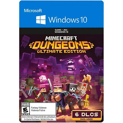 Minecraft Dungeons Ultimate Edition (Windows) - Digital Download