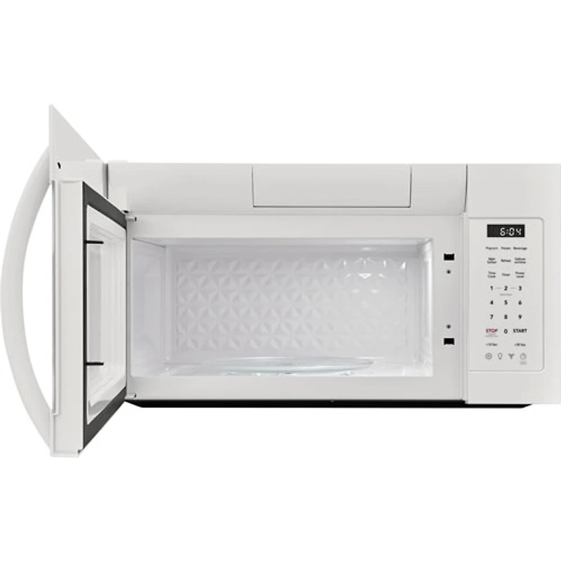 Four à micro-ondes à hotte intégrée de Frigidaire - 1,8 pi³ - Blanc