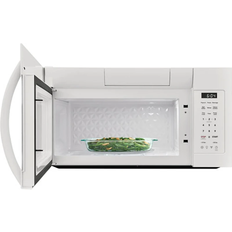 Four à micro-ondes à hotte intégrée de Frigidaire - 1,8 pi³ - Blanc