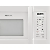 Four à micro-ondes à hotte intégrée de Frigidaire - 1,8 pi³ - Blanc