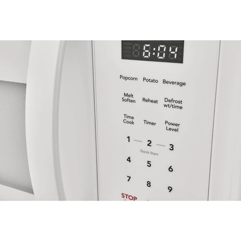 Four à micro-ondes à hotte intégrée de Frigidaire - 1,8 pi³ - Blanc