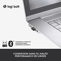 Clavier ergonomique Bluetooth ERGO K860 de Logitech - Graphite
