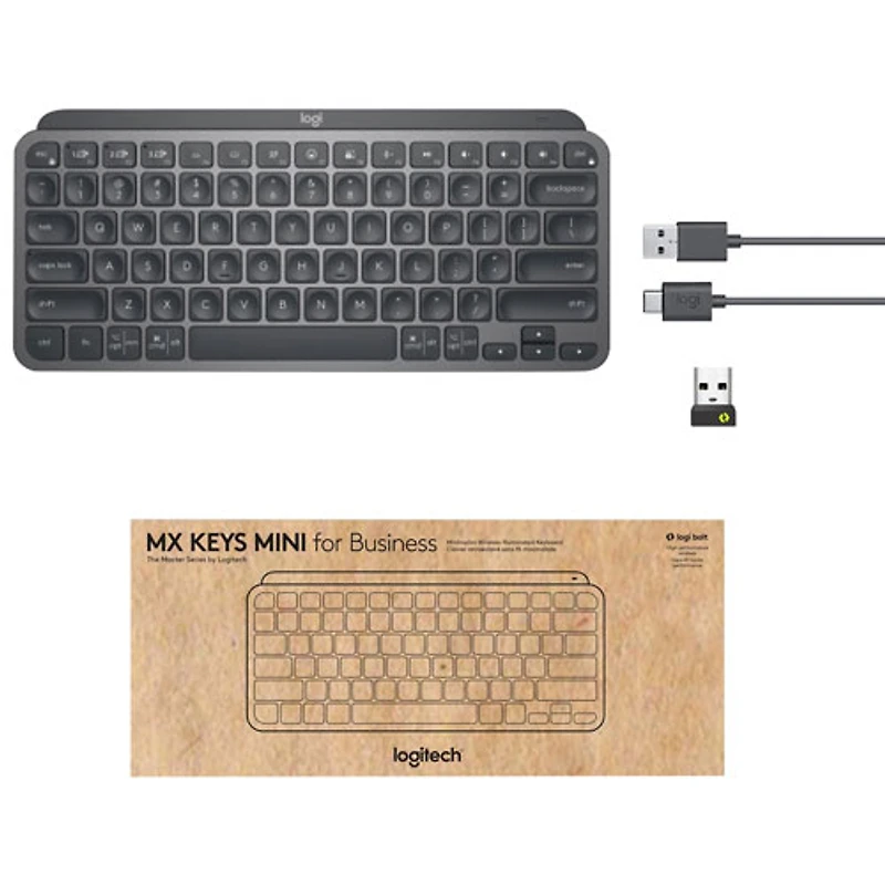 Logitech MX Keys Mini Bluetooth Keyboard - Graphite