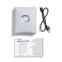 Imprimante Instax Square Link de Fujifilm pour téléphone intelligent - Frêne blanc