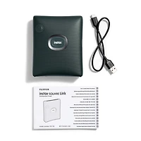 Imprimante Instax Square Link de Fujifilm pour téléphone intelligent - Vert minuit