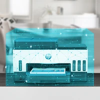 Imprimante à jet d'encre tout-en-un sans fil Supertank Smart Tank 7602 de HP - Jusqu'à 2 ans d'encre inclus*