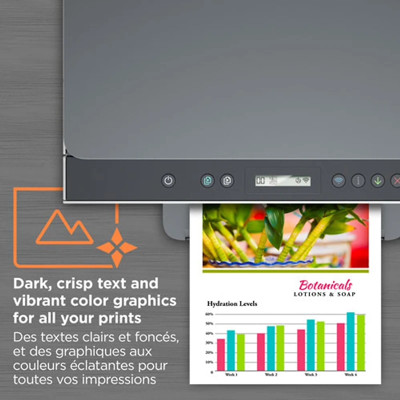 Imprimante à jet d'encre tout-en-un sans fil Supertank Smart Tank 6001 de HP - Jusqu'à 2 ans d'encre inclus*