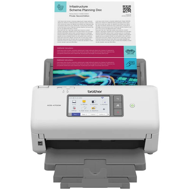 Brother ADS-4700W Professional Desktop Scanner