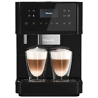 Machine à café et à expresso de comptoir CM 6160 Milk Perfection de Miele - Noir lustré