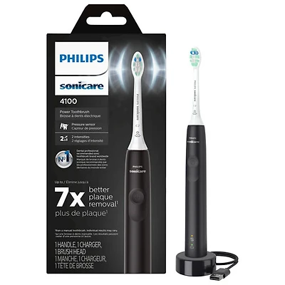 Philips Sonicare 4100 Electric Toothbrush (HX3681/24) - Black
