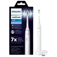 Brosse à dents électrique Sonicare 4100 de Philips (HX3681/23) - Blanc