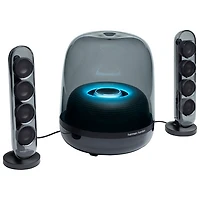 Haut-parleur sans fil Bluetooth SoundSticks 4 de Harman Kardon - Noir