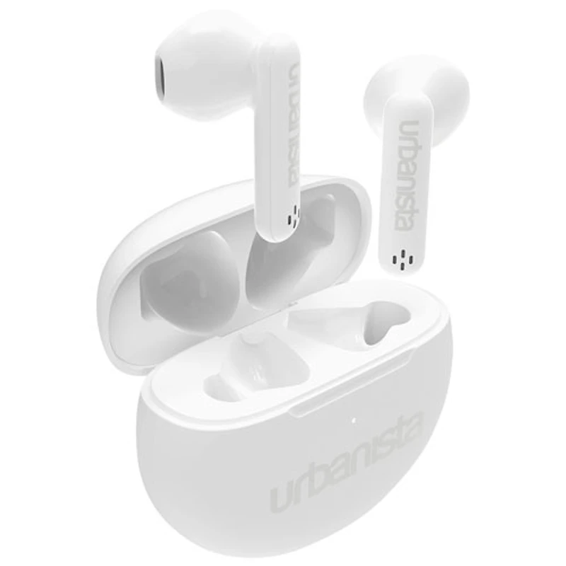 Écouteurs boutons 100 % sans fil Austin d'Urbanista - Blanc pur
