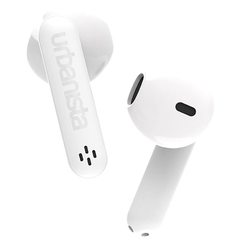 Écouteurs boutons 100 % sans fil Austin d'Urbanista - Blanc pur