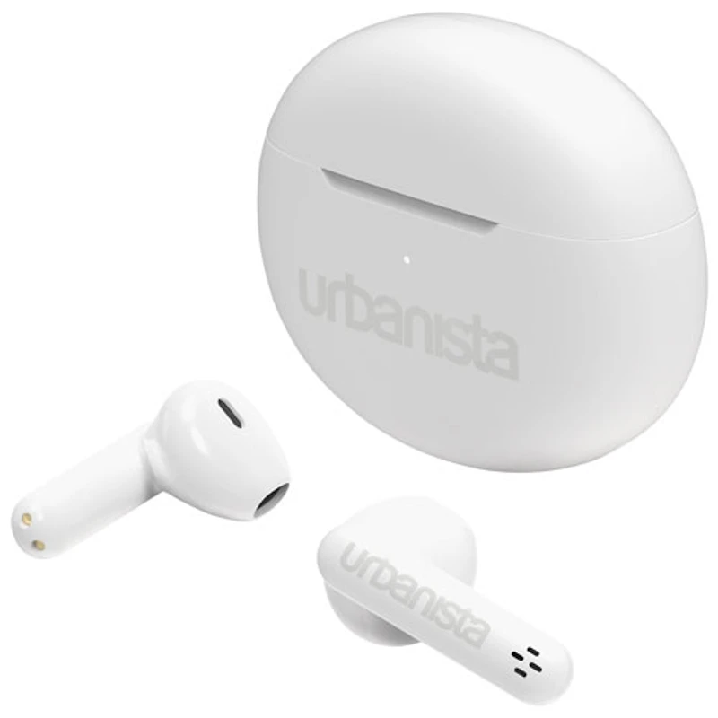 Écouteurs boutons 100 % sans fil Austin d'Urbanista - Blanc pur