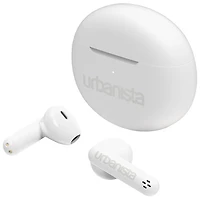 Écouteurs boutons 100 % sans fil Austin d'Urbanista - Blanc pur