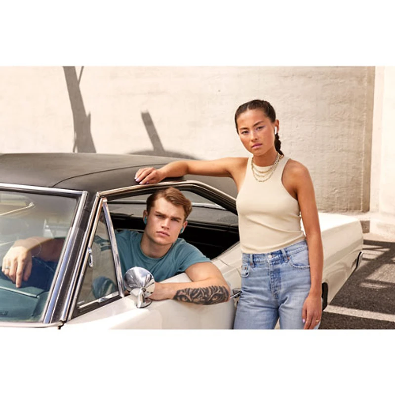 Écouteurs boutons 100 % sans fil Austin d'Urbanista - Blanc pur