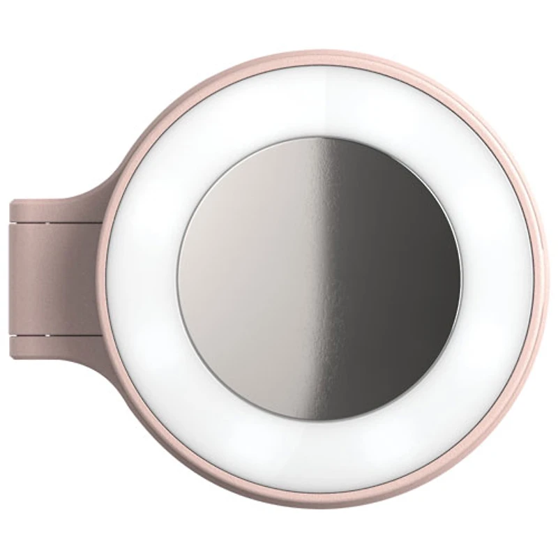 ShiftCam SnapLight Magnetic LED Ring Light - Chalk Pink