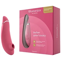 Stimulateur Pleasure Air Premium 2 Womanizer - Framboise