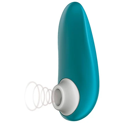 Stimulateur compact Pleasure Air Starlet 3 de Womanizer - Turquoise