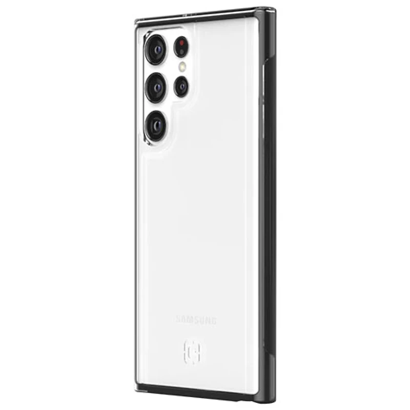 Étui rigide ajusté Organicore d'Incipio pour Samsung Galaxy S22 Ultra - Transparent/Noir
