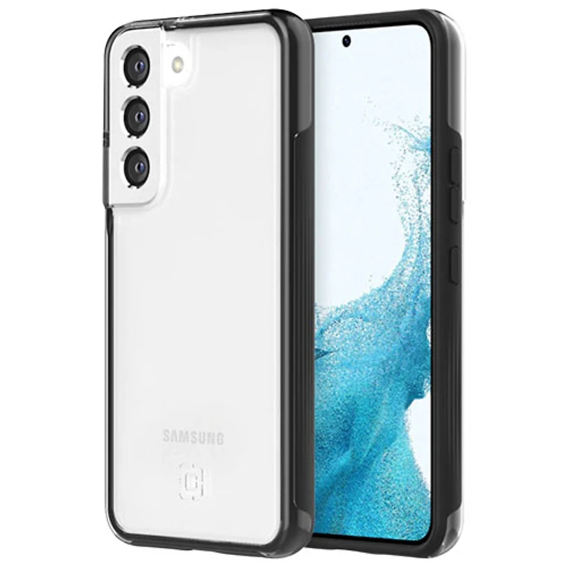 Étui rigide ajusté Organicore d'Incipio pour Samsung S22 - Transparent/Noir